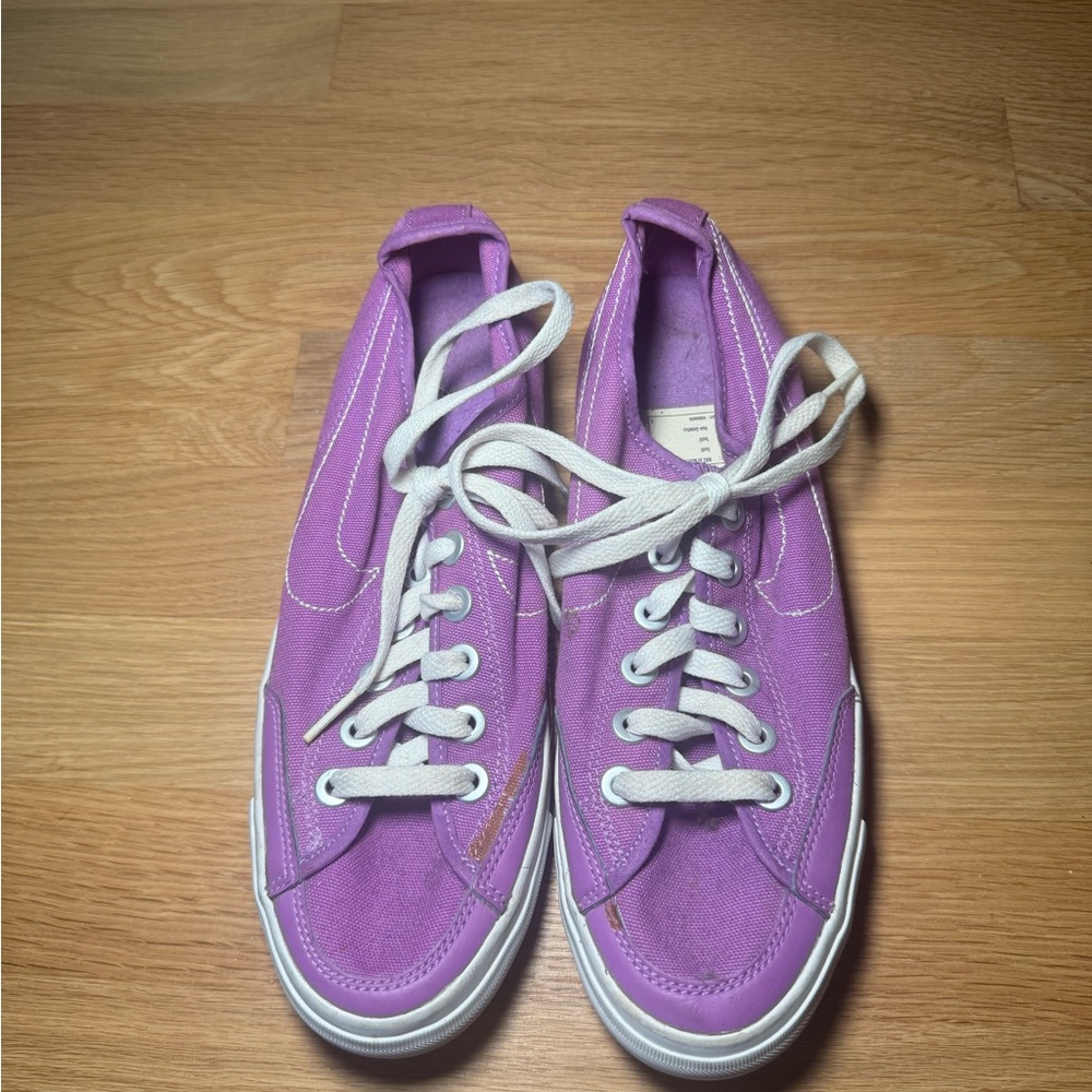 NIKE- Purple Canvas Sneakers